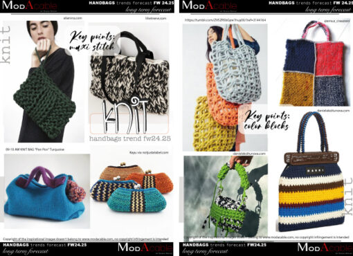 Handbags trends FW 2024/25