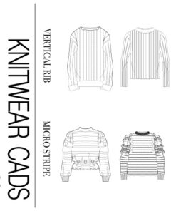 FW25/26 KNITWEAR CADs on modacable.com