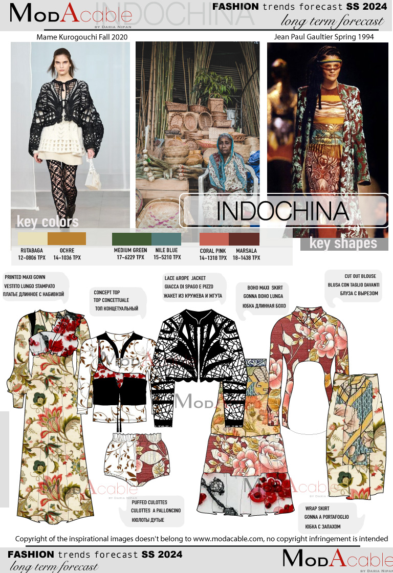 SS24 Indochina fashion trend 