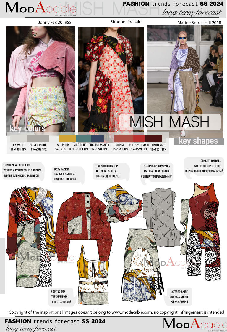 PE24 Mish mash tendenza moda