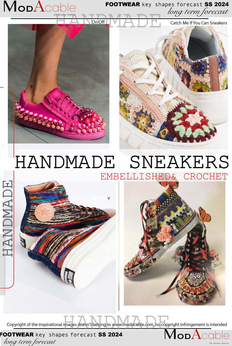SS24 Handmade sneakers trend 