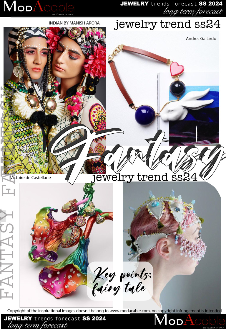 SS24 Fantasy jewelry trend 