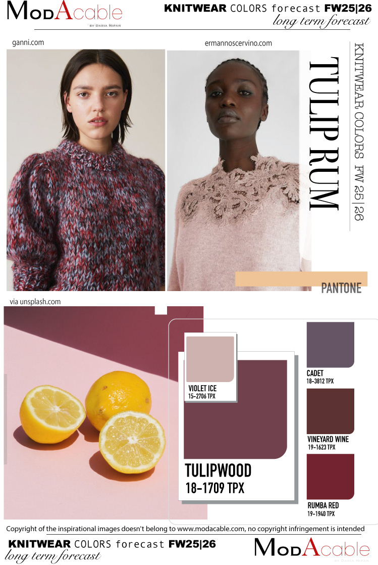 FW25/26Tulip rum knitwear color 