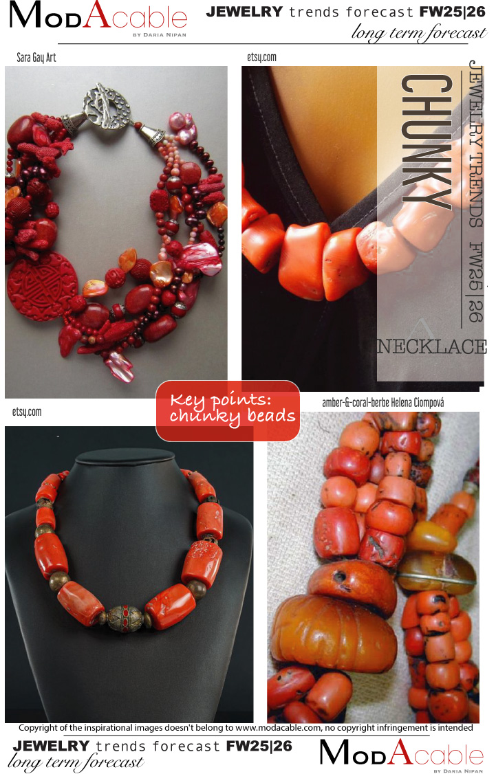 FW25/26 jewelry shape Chunky