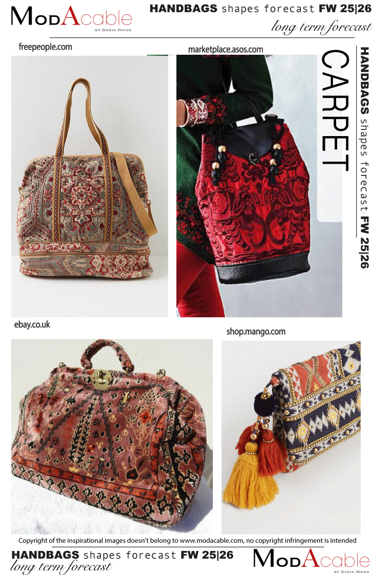 AI25/26 Carpet shape borse 