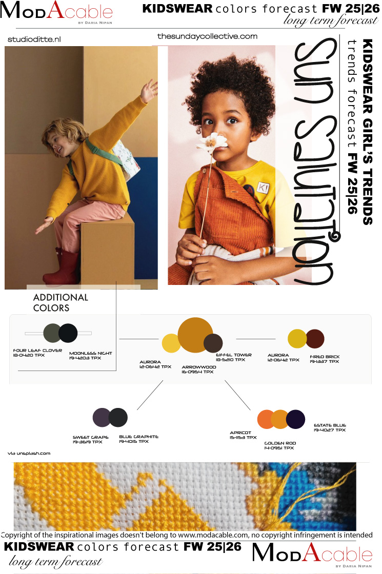 FW 25/26 kidswear color trend