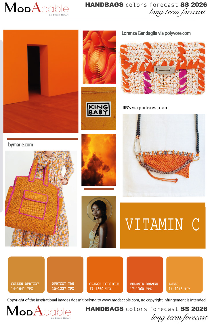 PE26 colore borse Vitamine C