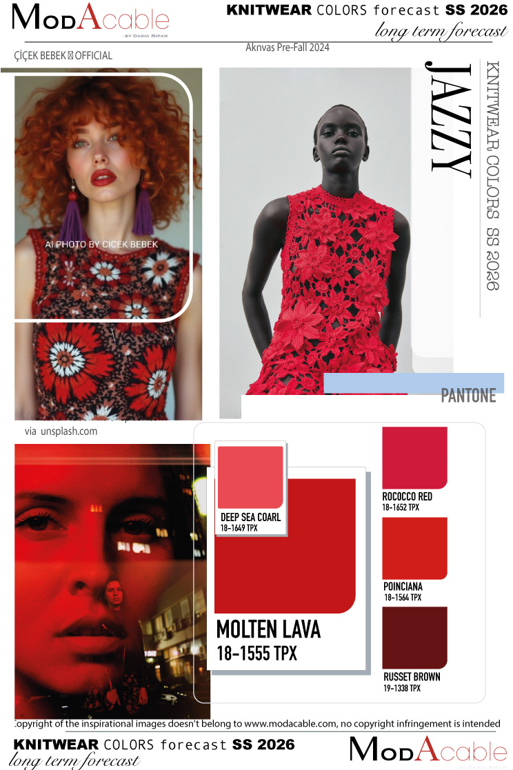SS 26 knitwear color Jazzy