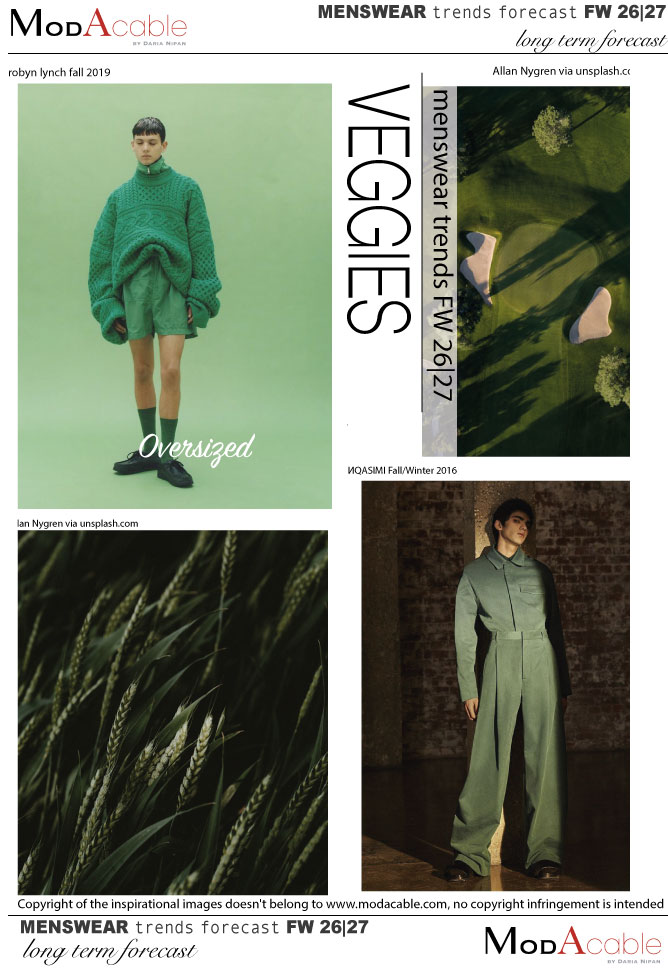 FW 26/27 menswear trend mood Veggie